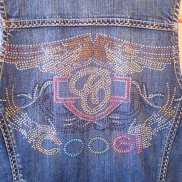 Coogi Couture  Denim Vest - Picture 8 of 12